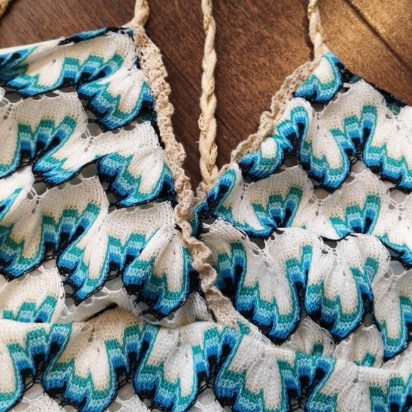 🌼 Cute Knit halter style mini dress - Picture 11 of 12